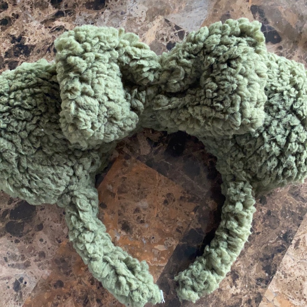 Handmade Sherpa Minnie Mouse Ears